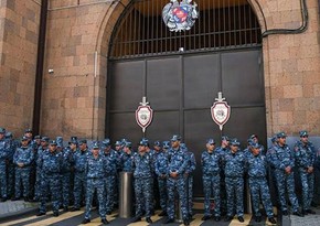 Tensions mount in Yerevan as police fortify parliament ahead of protest