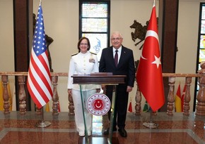 Türkiyənin milli müdafiə naziri ​​ABŞ HDQ-nin komandanı ilə görüşüb