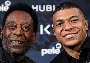 Pele: Mbappe rekordumu qırdığı üçün sevinirəm