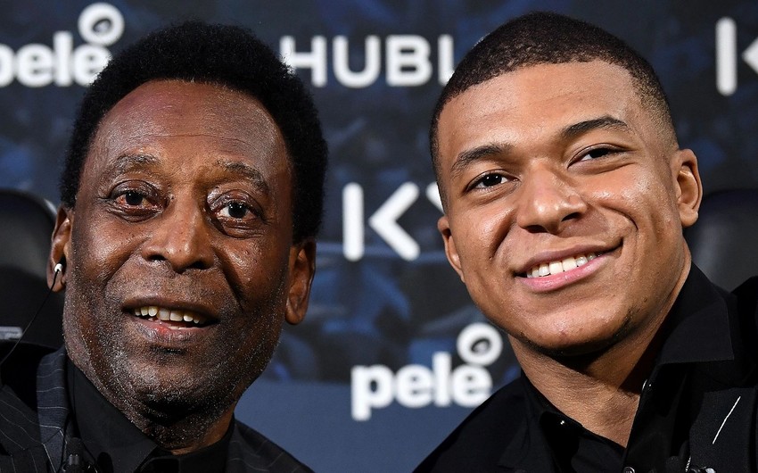 Pele: Mbappe rekordumu qırdığı üçün sevinirəm