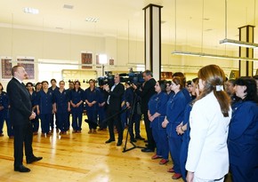 President Ilham Aliyev attended opening of Gabala branch of Azerkhalcha OJSC