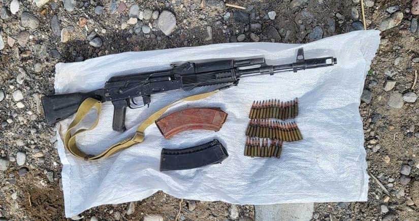 Guns and ammunition found in Zangilan