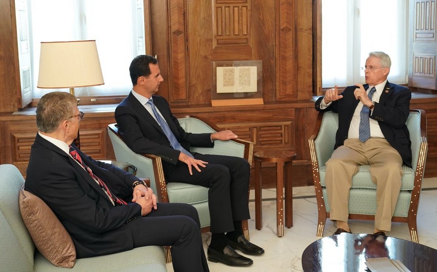 Американский сенатор встретился с Башаром Асадом в Дамаске
