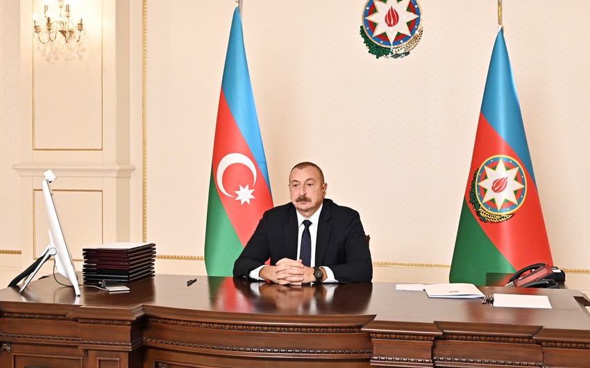 Президент Азербайджана выступил на заседании Совета глав государств стран СНГ