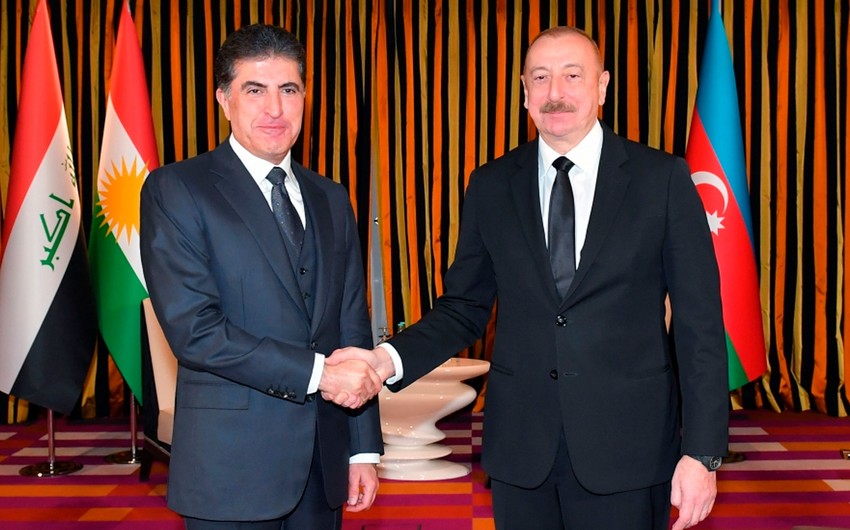 President of Azerbaijan meets with President of Kurdistan Region of Iraq in Munich