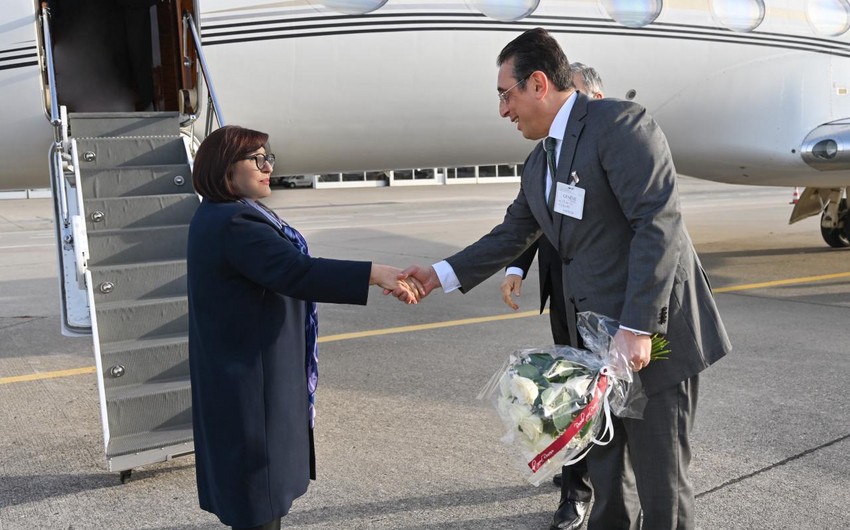 Speaker of Azerbaijan's Milli Majlis arrives in Switzerland on working visit