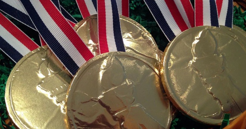 American figure skaters awarded chocolate gold medals for Beijing Olympics