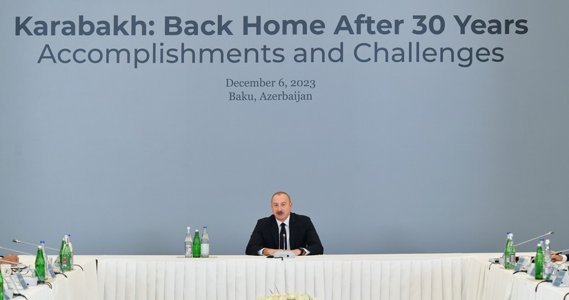 President: Azerbaijan has exercised the right to self-defense based on Article 51 of UN Charter