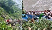 Bus carrying Indian tourists plunges into river in Nepal