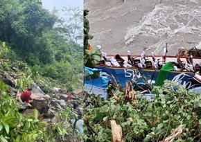 Bus carrying Indian tourists plunges into river in Nepal