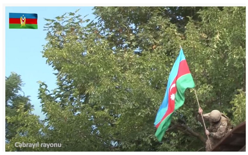 Azərbaycan əsgəri: “Bütün torpaqlarımızda üçrəngli bayrağımız dalğalanacaq!”