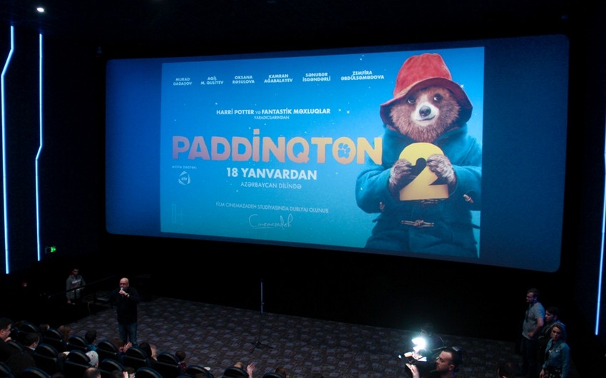 В CinemaPlus прошел показ дублированного на азербайджанский язык фильма Паддингтон 2 - ФОТО