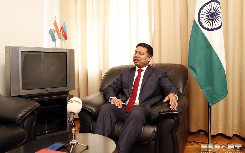 Посол Индии обозначил приоритетные сферы сотрудничества с Азербайджаном