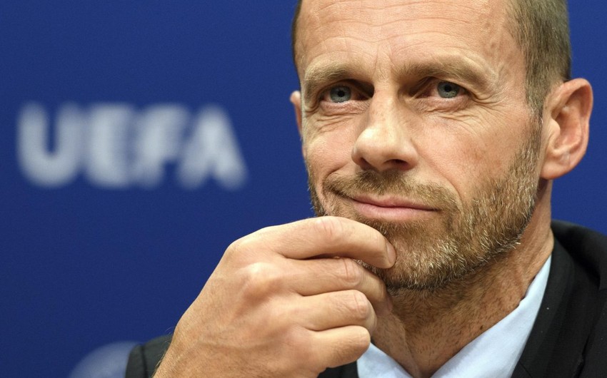 UEFA prezidenti qurumun gəlirlərinin azalması fonunda maaşını artırıb