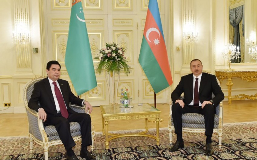 Ильхам Алиев встретился с президентом Туркменистана
