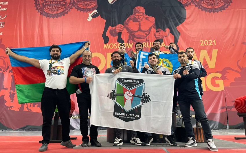 Азербайджанские пауэрлифтеры стали чемпионами мира