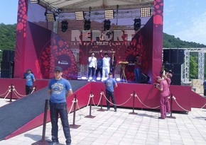 European Games' torch brought to Azerbaijan's Balakan - PHOTOS