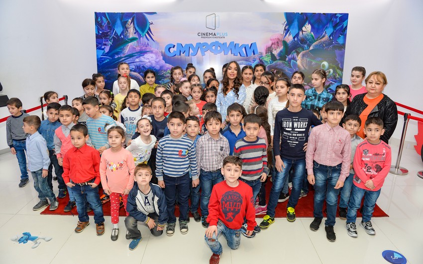 С участием Лейлы Алиевой в CinemaPlus организована развлекательная программа для детей