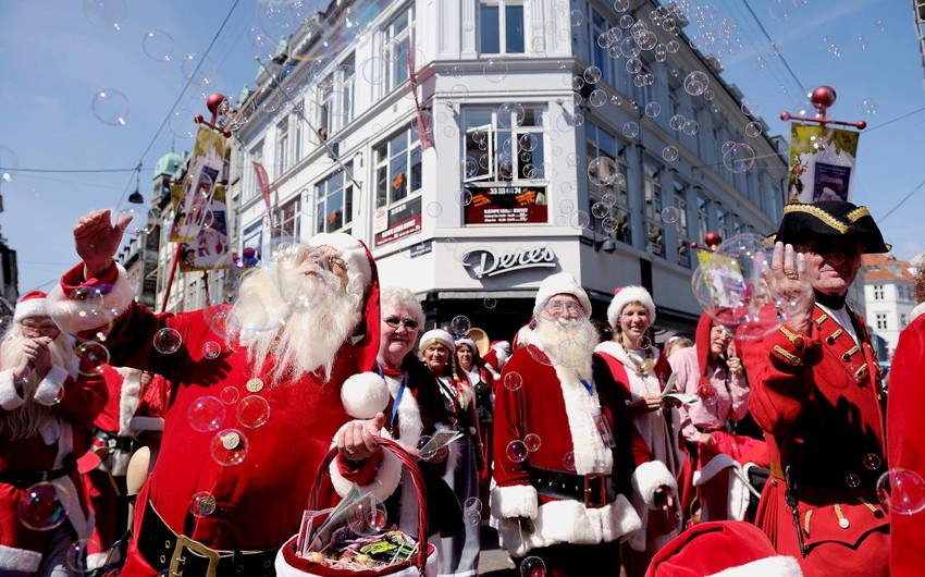 ​В Дании проходит Всемирный конгресс Санта-Клаусов