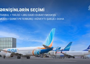 Heydər Əliyev Beynəlxalq Aeroportu 10 ən populyar istiqaməti təqdim edib