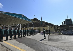 Memory of martyrs honored at Lachin border checkpoint