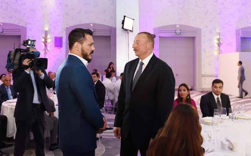Президент Ильхам Алиев встретился с Забитом Самедовым - ВИДЕО