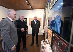 Presidents of Azerbaijan and Belarus visit Bulbul House-Museum in Shusha
