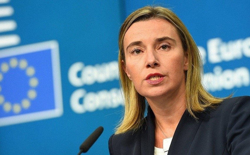 Mogherini:  EU will continue to promote peaceful settlement of Nagorno-Karabakh conflict