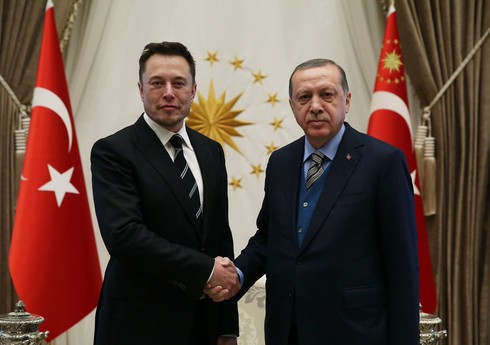 Эрдоган и Маск обсудили сотрудничество в сфере космических технологий