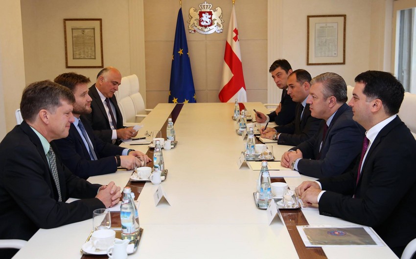 Региональный президент bp и премьер-министр Грузии обсудили проект Шахдениз-2