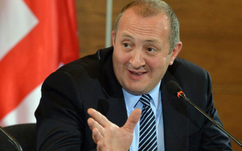 Gürcüstan prezidenti Rusiyaya qarşı sanksiyaların sərtləşməsinə tərəfdardır