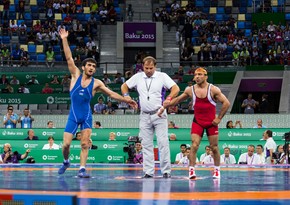 ​Azerbaijani wrestler wins the bronze medal in Baku-2015