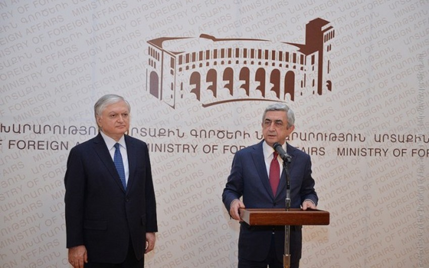 ​Саргсян: В уходящем году переговоры по карабахскому вопросу не зафиксировали прогресса