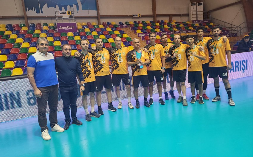 FHN-in kişilərdən ibarət voleybol komandası yarışın çempionu olub