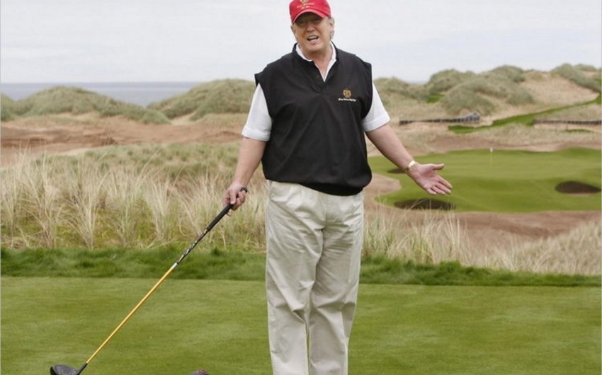 СМИ: игра Трампа в гольф обходится США в миллионы долларов