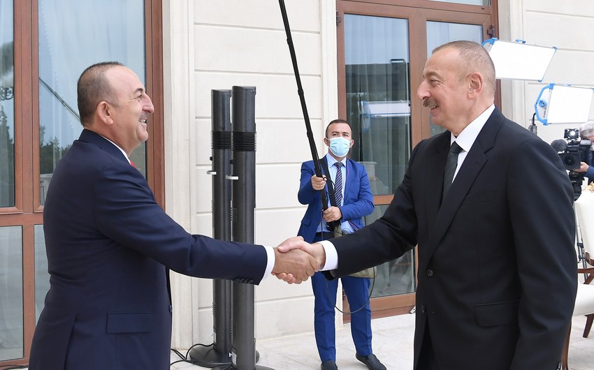  Ilham Aliyev: The whole world saw that Azerbaijan has a great global power such as Turkey next to it
