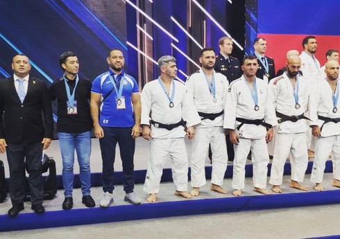 Сборная Азербайджана по дзюдо заняла второе место в турнире в Москве  