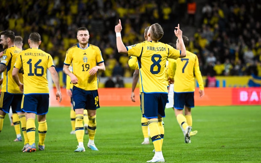 İsveçli futbolçu: “Azərbaycan yığması ilə oyun çox əyləncəli oldu”