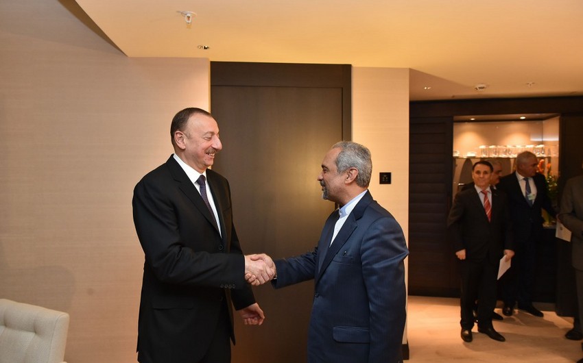 President Ilham Aliyev met with head of Iranian President`s Administration