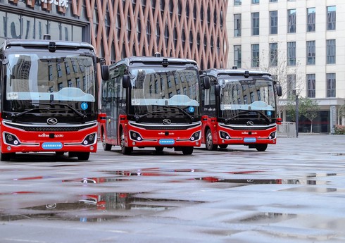 В Китае запустили пробную эксплуатацию беспилотных автобусов