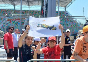 Маленькие фанаты поддержали пилотов Формулы 1 