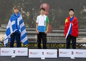 Azerbaijani chess player wins gold medal at FIDE World Youth U16 Olympiad 