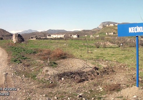 Кадры из села Кечикли Зангиланского района