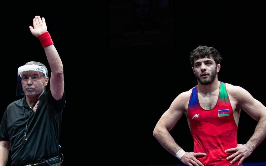 Azerbaijani wrestler beats Armenian opponent at World Championship