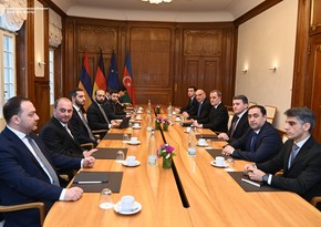 Azerbaijani, Armenian FMs meeting kicks off in Berlin
