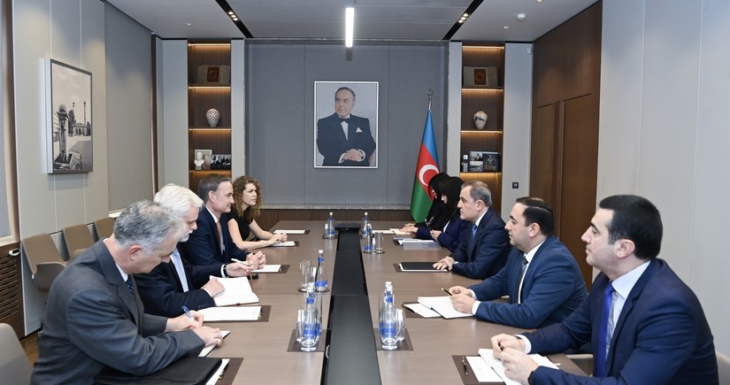 Azerbaijani FM Bayramov meets with Special Assistant to US President