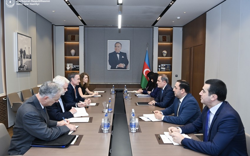 Azerbaijani FM Bayramov meets with Special Assistant to US President