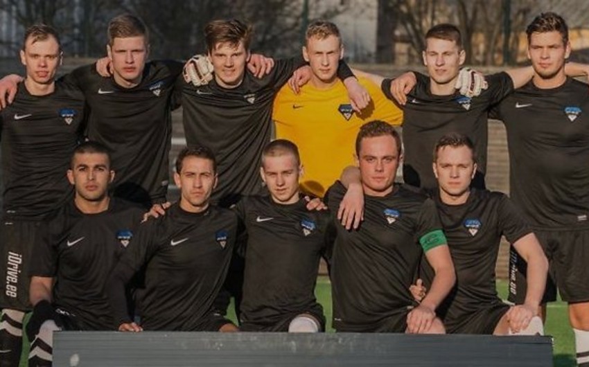 Estoniya klubu 4 futbolçusunun narkotik maddə qəbul etməsi səbəbindən aşağı liqaya endirilib