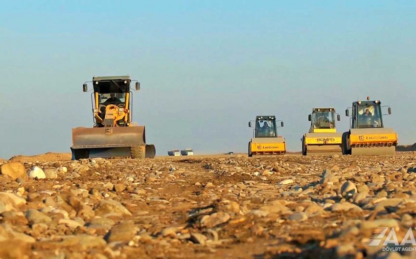 Azerbaijan starts construction of Aghdam-Fuzuli highway
