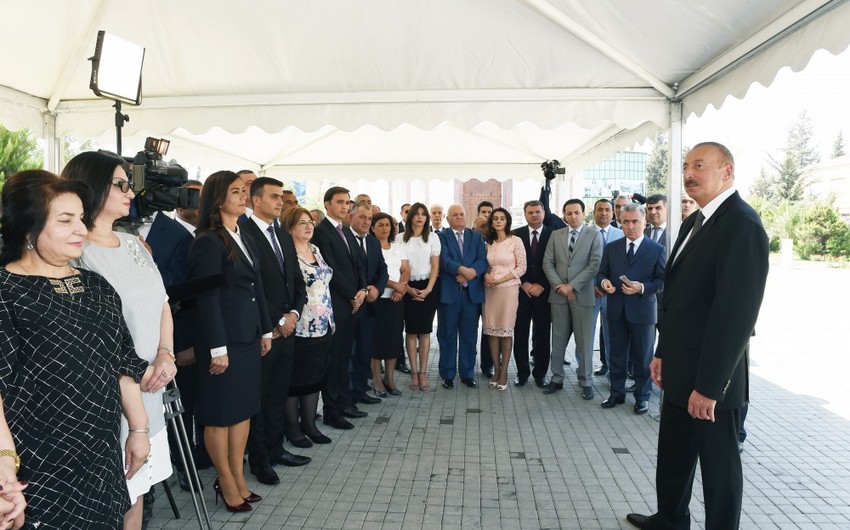 Azərbaycan Prezidenti: Bizim kifayət qədər böyük maliyyə imkanlarımız var